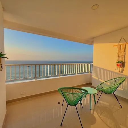 Palmetto 2704- Hermosa Vista Al Mar- Cartagena,Colombia